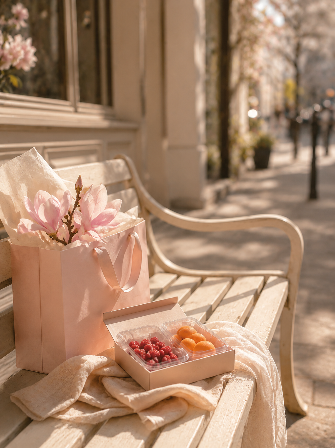Little Joy exclusive fragrance oil inspired by magnolia blossoms, apricots, raspberries, and soft feminine elegance.